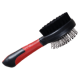 Brosse Perfect Care double : à picots métals et poils