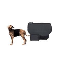 Protection lombaire pour chien Back On Track .Taille S - 38 x 35 x L15 cm