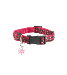 Collier Flower .2,0 cm - Longueur : 32 à 52 cm - Taille M - Rose