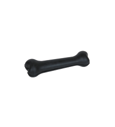 Jouet chien Rubb'N'Roll : os .Rubb'N'Black - XL - Lg : 22 cm - Coloris assortis