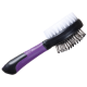 Brosse Perfect Care Chat double : à picots métals et poils