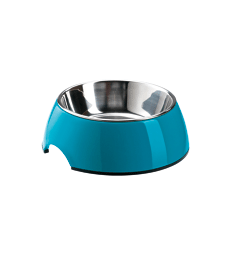 Gamelle 2 en 1 Hunter pour chien .350 ml - Bleu