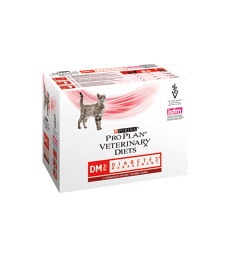 Ppvd Feline DM Stox Diabetes Beef Sachet repas . 10 sachets de 85 g