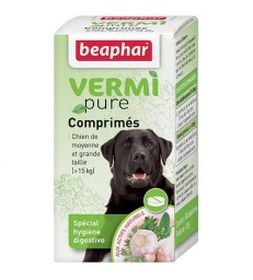 Vermipure comprimés pour grand chien Beaphar