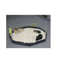 Tapis de sol pour enclos hexagonal .pour utilisation en intérieur ou extérieur