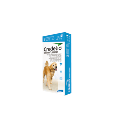 Credelio 900 mg . Boîte de 3 comprimés
