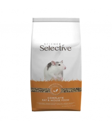 Science Selective Complete Rat & Mouse Food - Sac de 3kg 