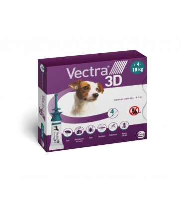 VECTRA 3D 4-10KG x 4 PIPETTES 