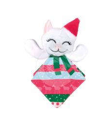 Kong Cat Holiday Crackles Santa Kitty Assorted .Assortis