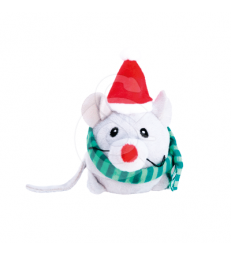 Kong Cat Holiday Crackles Pals Assorted .Souris ou Père-Noël - Assortis