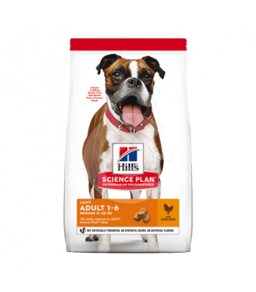 Canine Adult Light Medium Poulet