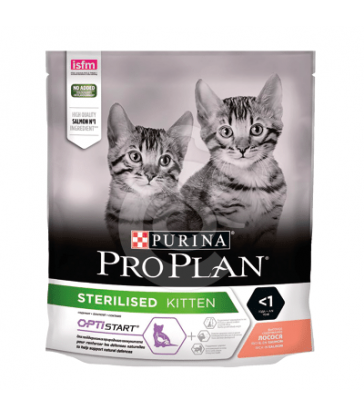 Cat Sterilised Kitten Optistart Saumon