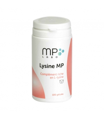 Lysine MP - Pot de 100 gélules 