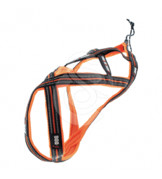 Harnais Canicross X-Back One i-Dog .XL - Tour de cou : 50/52 cm - Orange