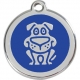 Médaille Red Dingo Chien Bleu