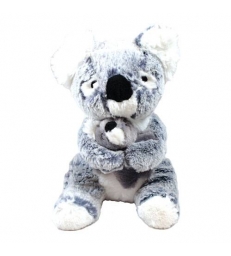 Peluche Koala et son bébé 23 cm