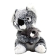 Peluche Koala et son bébé 23 cm