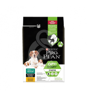 Dog Small&Medium Mother&Puppies Starter Optistart Poulet