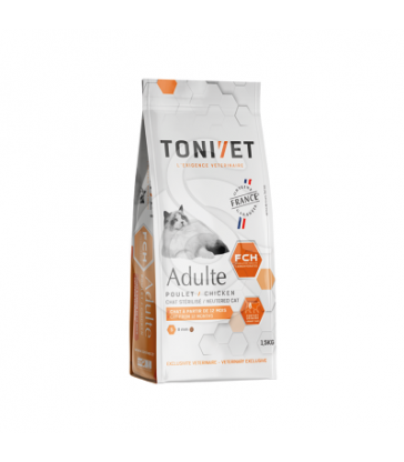 Tonivet Chat Adulte Poulet