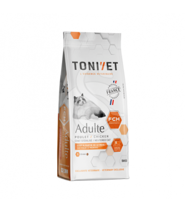 Tonivet Chat Adulte Poulet