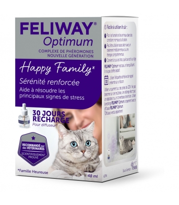 Feliway Optimum - Diffuseur + recharge 48ml 