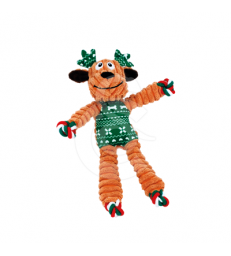 Kong Holiday Floppy Knots Reindeer.Taille : S / M