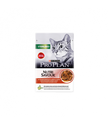 Cat Sterilised Boeuf Sauce Sachet repas