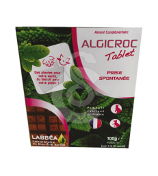 Algicroc Biscuit.Boîte de 3 tablettes de 10 carrés