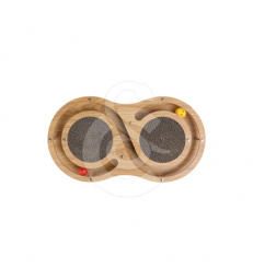 Griffoir Aire de jeux Wouappy.L47,5 x P27,5 x H4,5 cm - Naturel