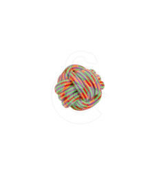 Jouet chien Wouapy : corde de jeu Boule.D : 7,4 cm