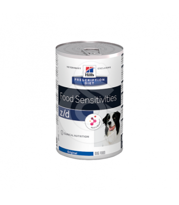 Canine Z/D Food Sensitivities Activ Biome+ Boîte