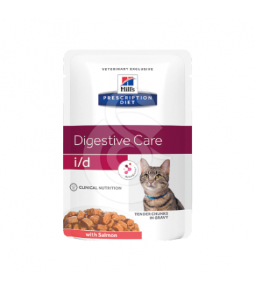 Feline I/D Digestive Care Activ Biome+ Saumon Sachet repas