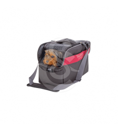 Sac de transport Kerbl Vacation.L44 x P20 x H27 cm - Noir et Rouge