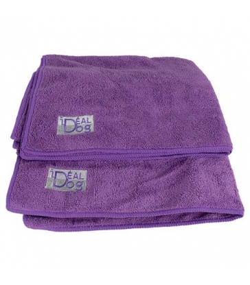 Serviettes Microfibre violettes IdealDog