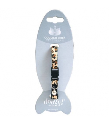 Collier Fantaisie Léopard pour chat Doogy