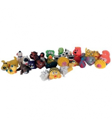 Lot De 24 Jouets Vinyle Animaux