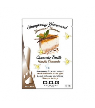 Echantillon de shampooing Cheese Cake Dog Generation