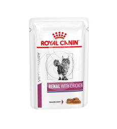 Cat Renal Poulet Emincé Sachet repas. 12 sachets de 85 g