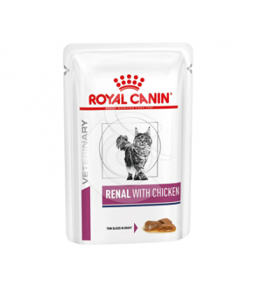 Cat Renal Poulet Emincé Sachet repas