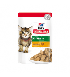 Feliine Kitten Poulet Sachet repas. 12 sachets de 85 g