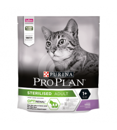 Cat Sterilised Adult Optirenal Dinde. Sac de 400 g