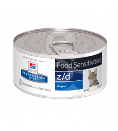 Feline Z/D Ultra Allergen Boîte. 24 boîtes de 156 g