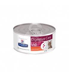Feline I/D Digestive Care Activ Biome+ Poulet Boîte. 24 boîtes de 156 g