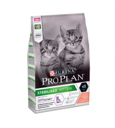 Cat Sterilised Kitten Optistart Saumon. Sac de 3 kg