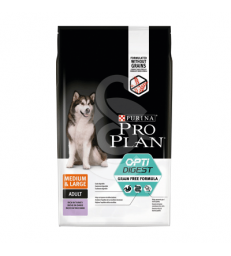 Dog Medium&Large Adult Optidigest Grain Free Dinde. Sac de 7 kg