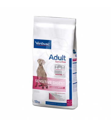 Veterinary HPM Dog Adult Sensitive Digest Large & Medium