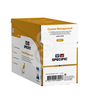 Specific FCW-P Crystal Management Sachet repas