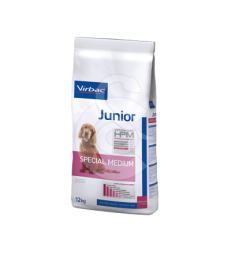 Veterinary HPM Dog Junior Special Medium. Sac de 12 kg