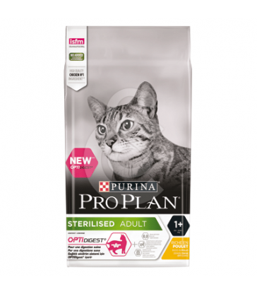 Cat Sterilised Adult Optidigest Poulet