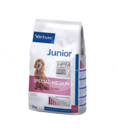 Veterinary HPM Dog Junior Special Medium. Sac de 3 kg